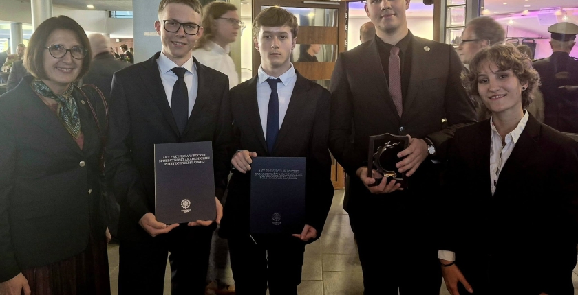 Nasi ludzie na Inauguracji roku akademickiego Politechniki Śląskiej
